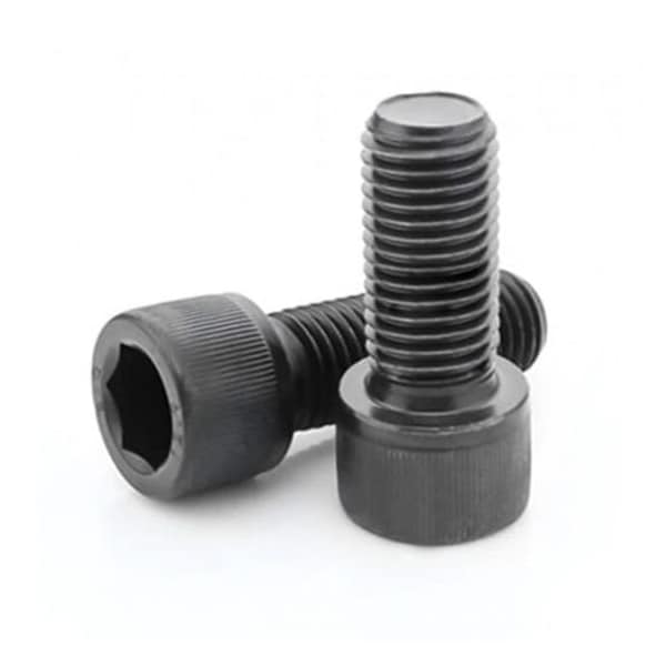 Newport Fasteners 1"-8 Socket Head Cap Screw, Black Oxide Alloy Steel, 2-1/2 in Length, 10 PK 781769-10